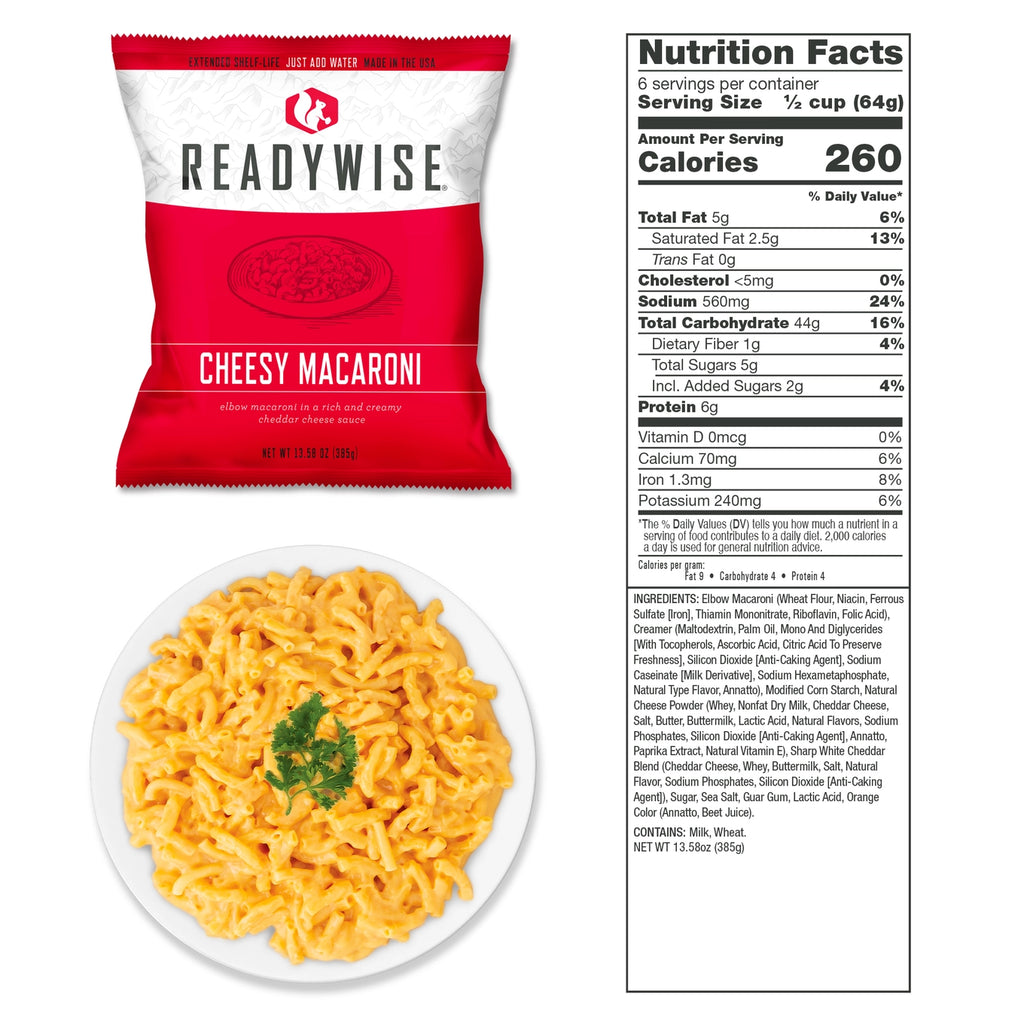 14 Day Emergency Food Bucket
