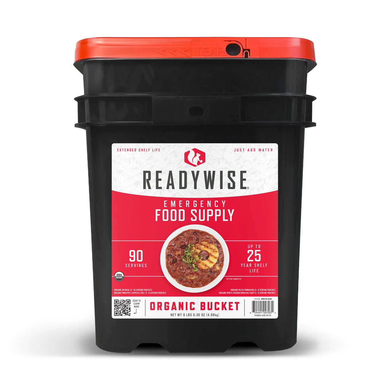 90 Serving Organic Bucket