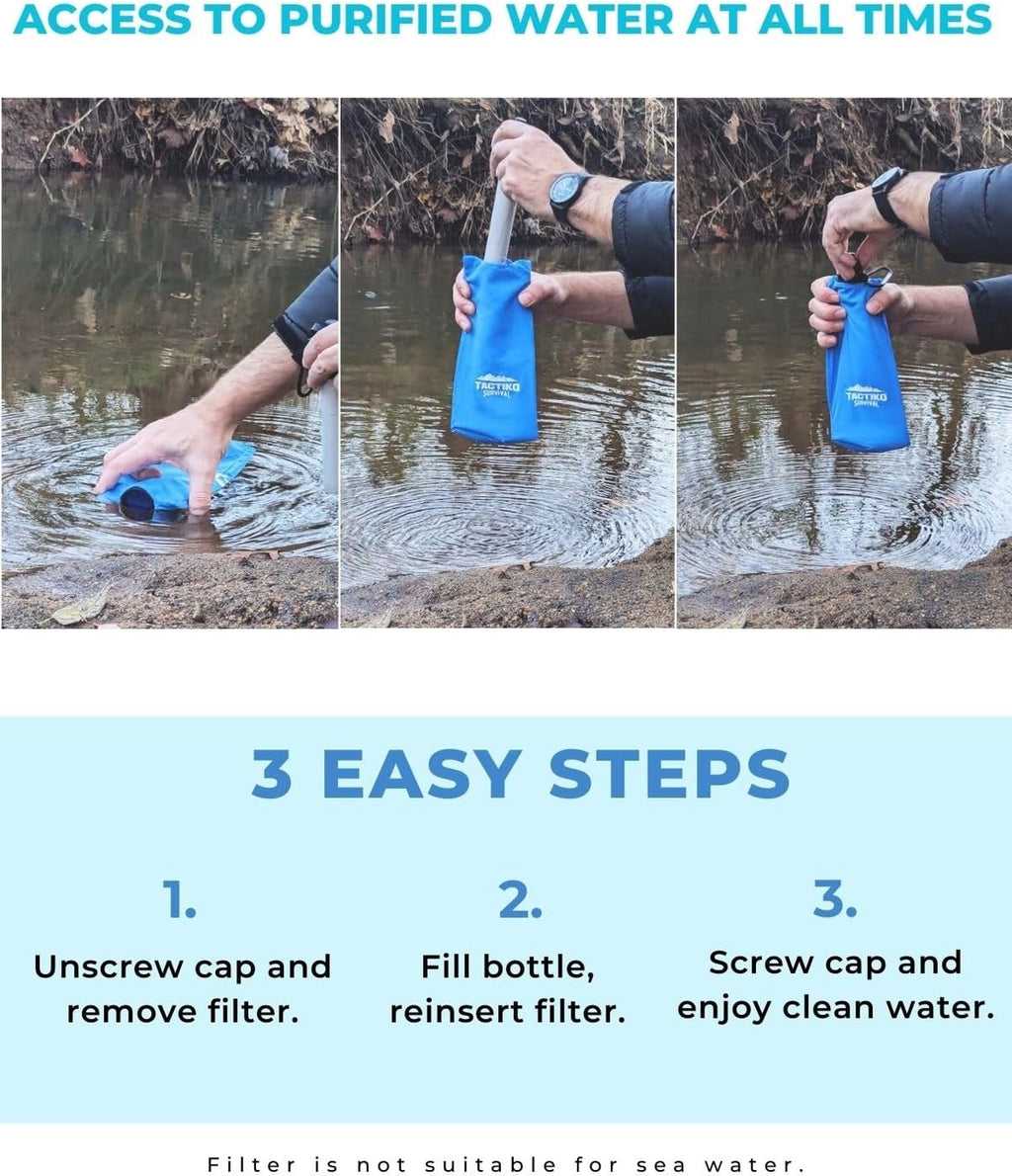 Tactiko Survival Water Filter Bladder