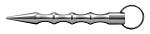 5.5" Martial Arts Law Enforcement Kubotan Self Defense Impact and Pressure Point Weapon