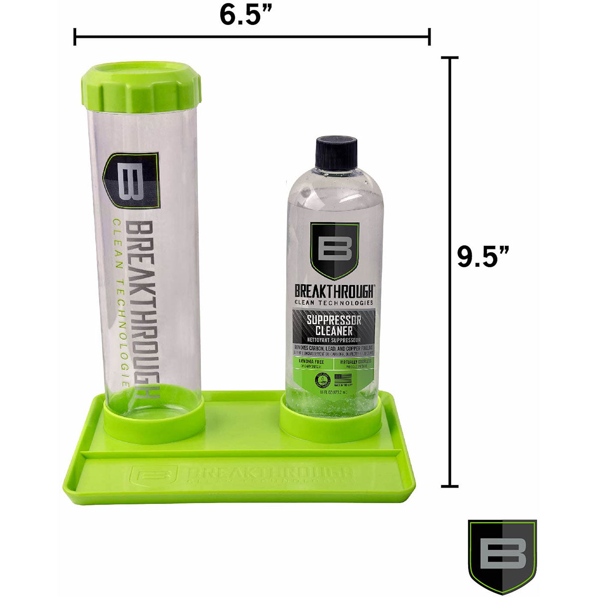 Suppressor Cleaning Kit With 16oz Suppressor Cleaner