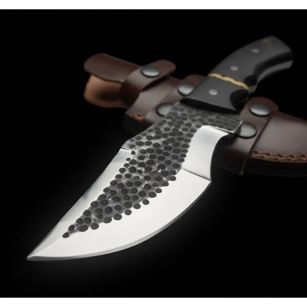 Handmade Damascus Steel Bushcraft Knife Perfect For Outdoor