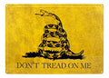 Don't Tread On Me Gadsden Metal Sign