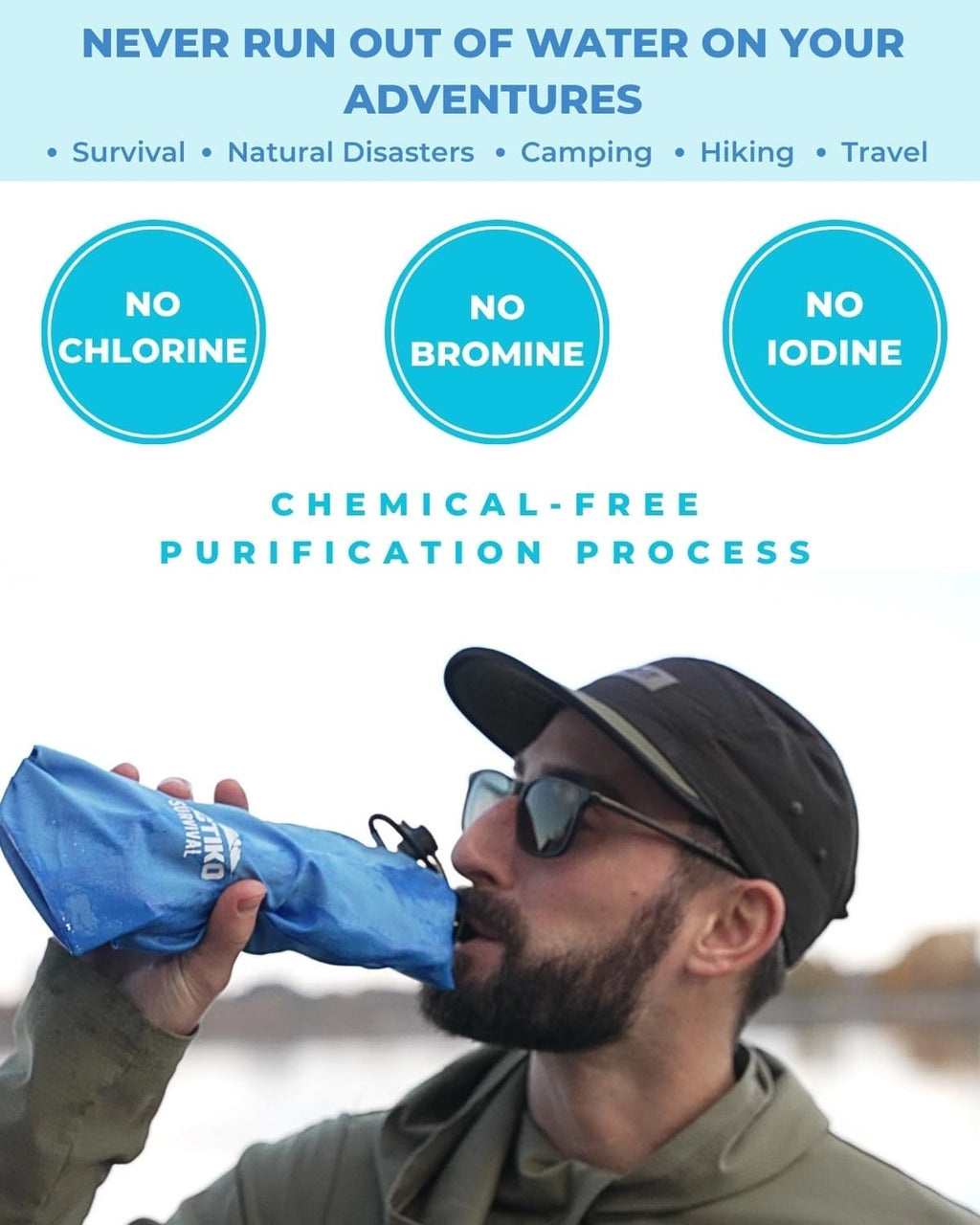 Tactiko Survival Water Filter Bladder