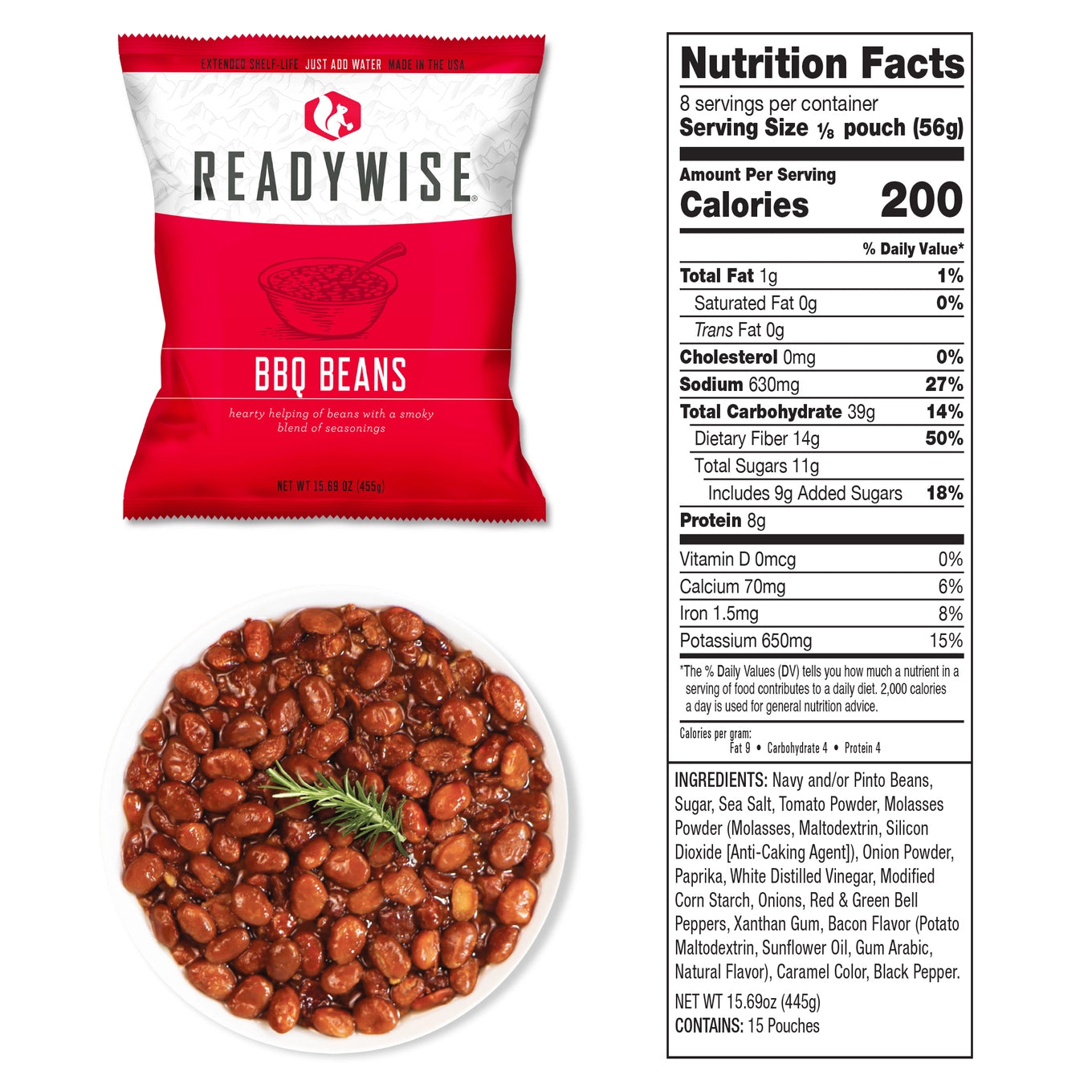 14 Day Emergency Food Bucket