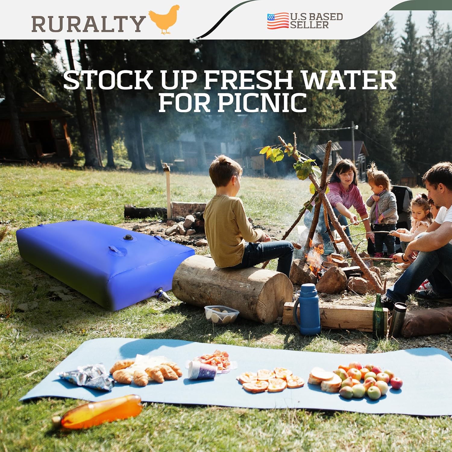 142 Gallon Water Bladder Storage Bladder - Ruralty Brand