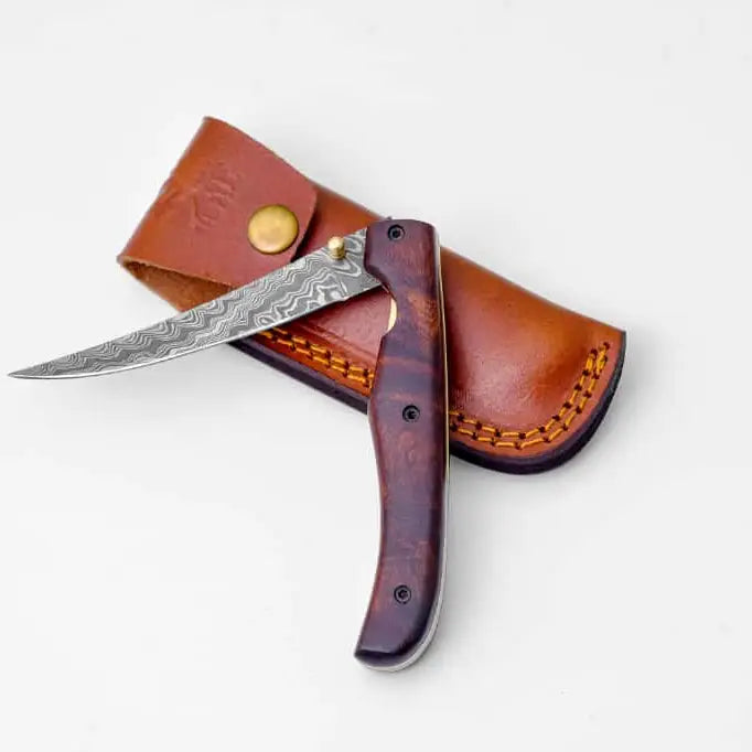Fish Fillet Folding Knife