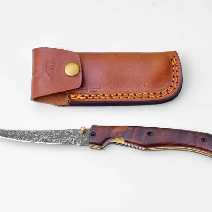 Fish Fillet Folding Knife