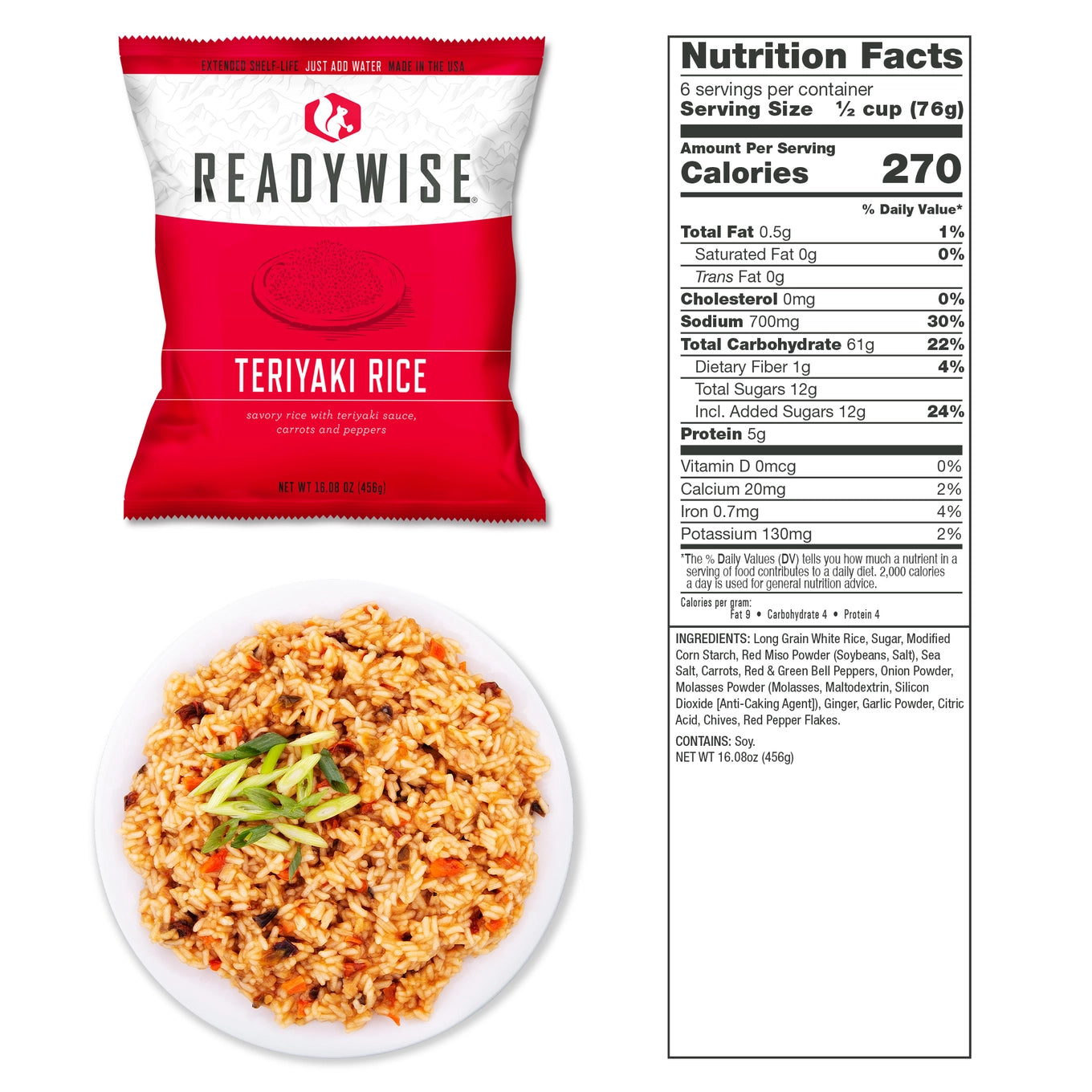 7 Day Emergency Dry Bag 60 Servings Breakfast and Entrée