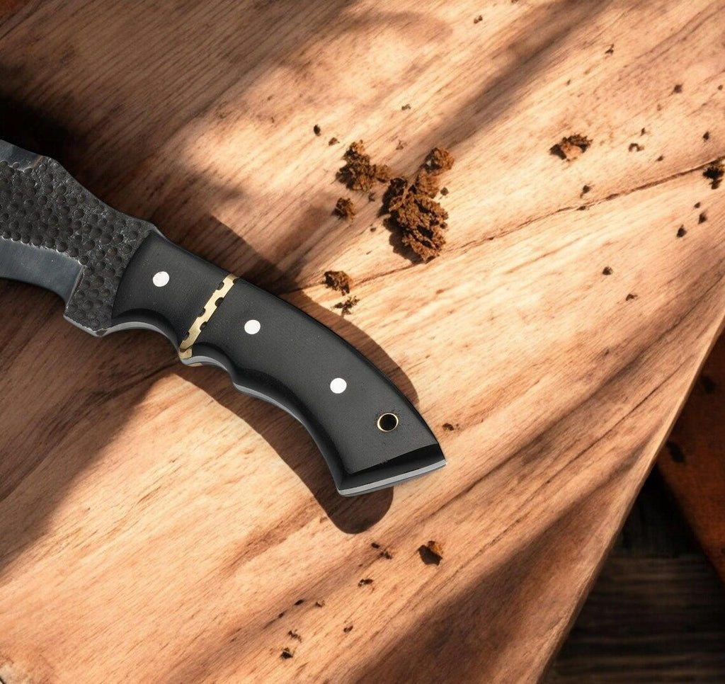 Handmade Damascus Steel Bushcraft Knife Perfect For Outdoor