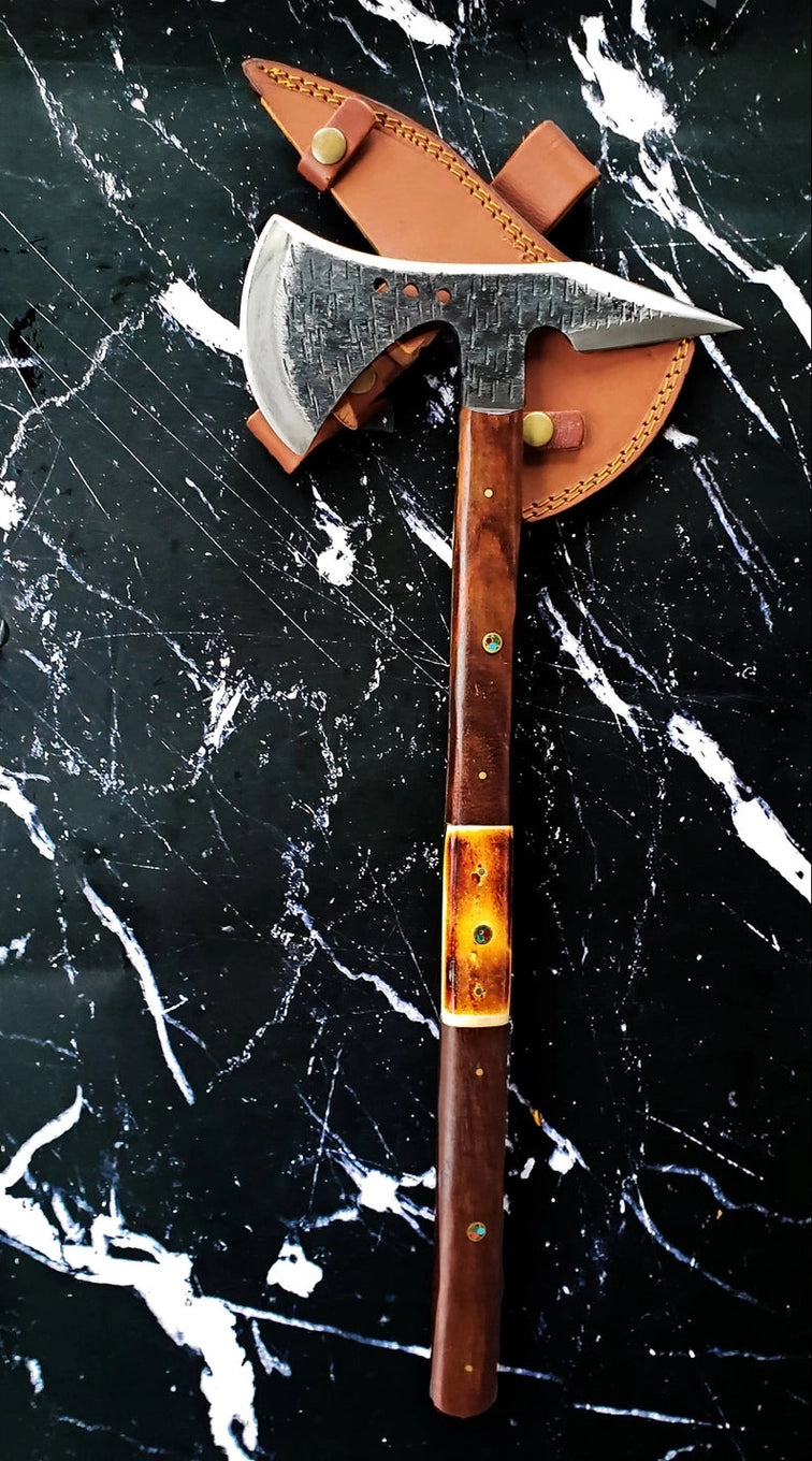 Carbon Steel Titan Tomahawk - Backpackers/Hikers/Hunter
