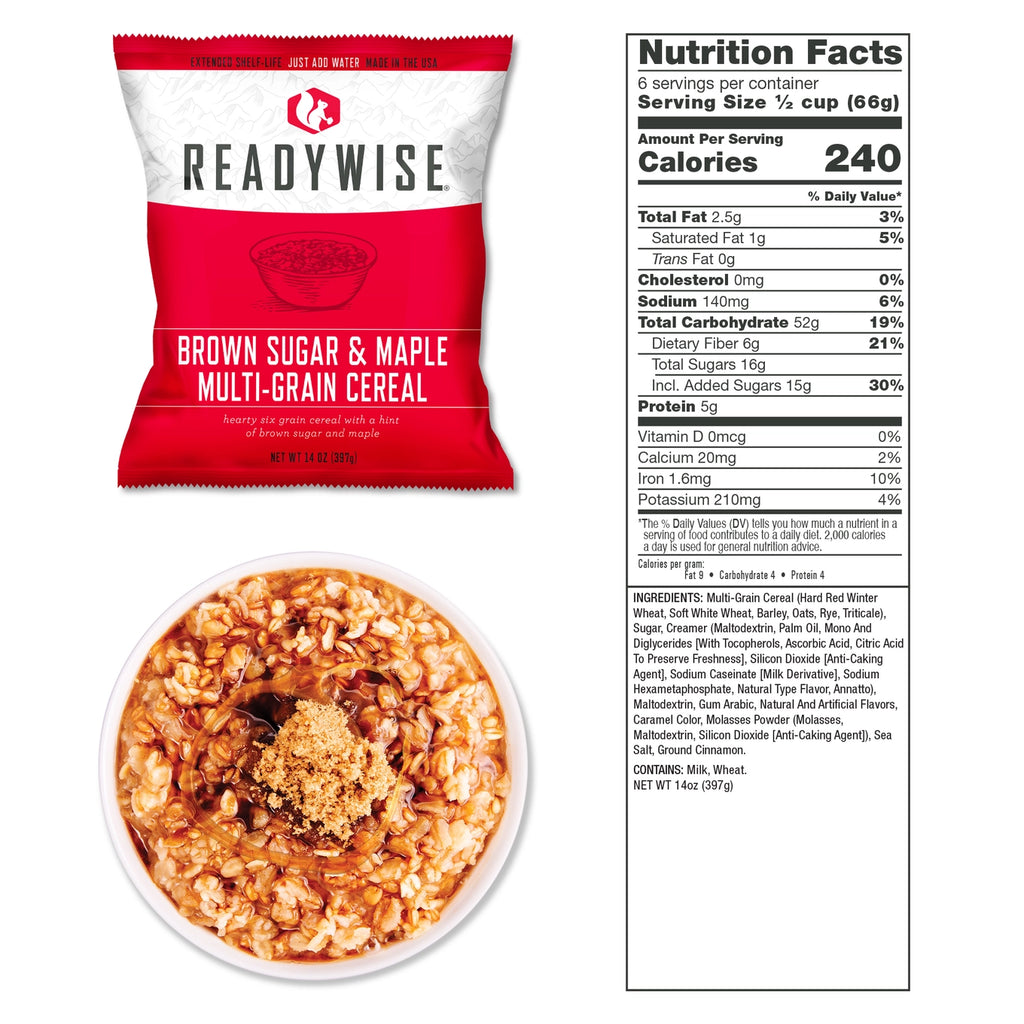 14 Day Emergency Food Bucket