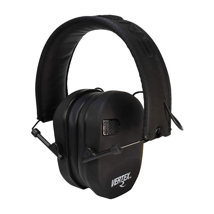 Radians Vertex Low-Profile Electronic Earmuff - Black