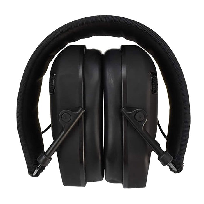 Radians Vertex Low-Profile Electronic Earmuff - Black